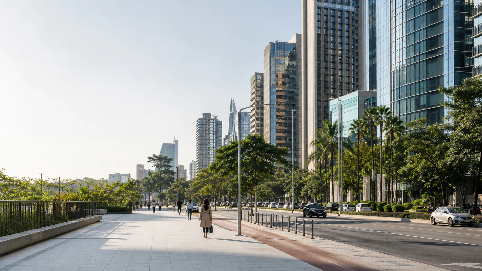Região empresarial de São Paulo atendida pela Modalclean